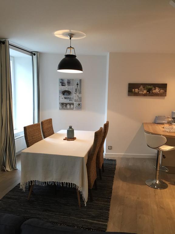 Le Clemenceau Apartment แซ็งต์มาโล ภายนอก รูปภาพ